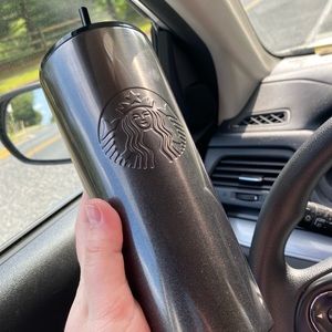 Starbucks gunmetal tumbler